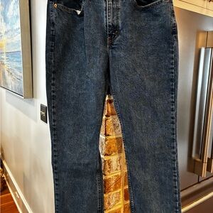 Levi's Men’s 514 Blue Denim Jeans with Red Label 34/29